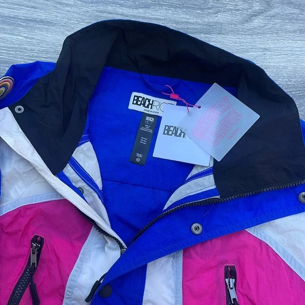 Beach Riot Glacier Windbreaker, magenta monsoon - Picture 7 of 15